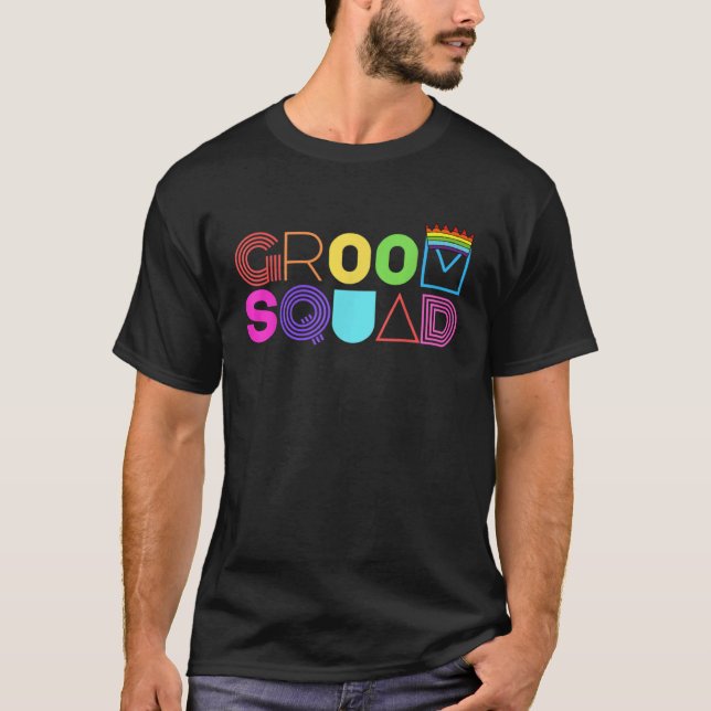 Groom Squad Wedding Engaged Bachelor Party Crew Be T-Shirt (Front)