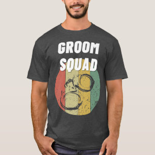 Groom Squad Wedding Party Best Man Bachelor Party T-Shirt