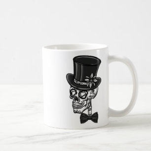 Groom Sugar Skull Bachelor Party  Coffee Mug