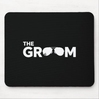 Groom Sunglasses Bachelor Party Wedding Mouse Pad