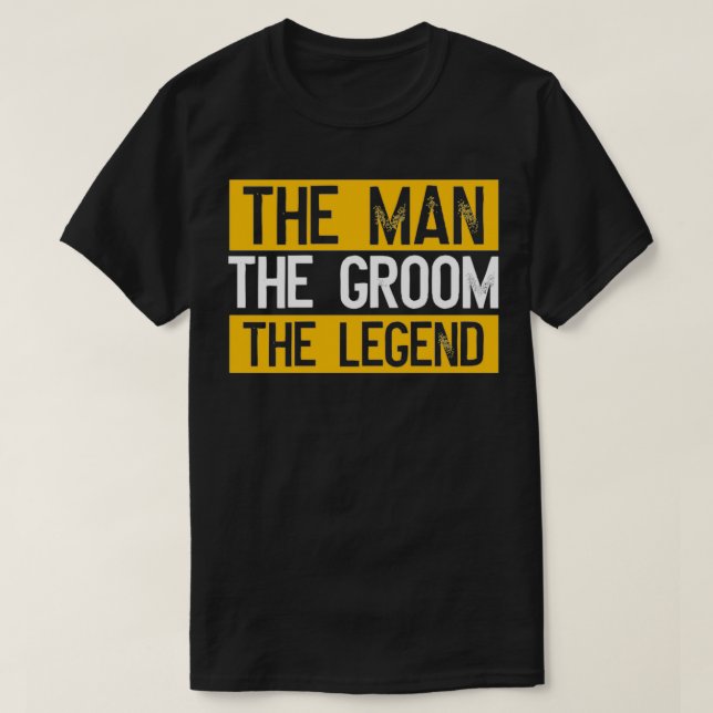 Groom the legend T-Shirt (Design Front)