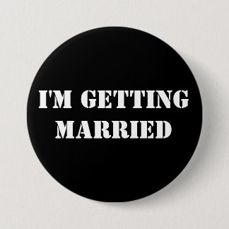 Groom to be bachelor stag do pin badge