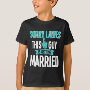 Groom To Be Wedding T-Shirt