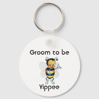 Groom to be Yippee Keychain