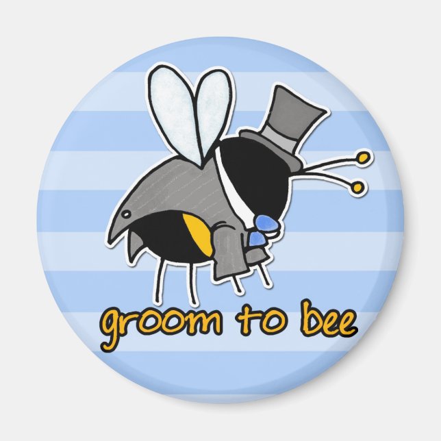groom to bee magnet (Front)