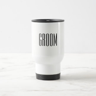 Groom Travel Mug
