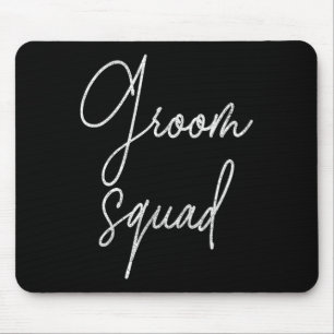 Groom Tribe Bachelor Party Shirts For Men  Mouse Pad
