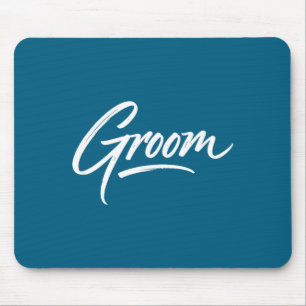 Groom wedding funny bachelor party costume mouse pad