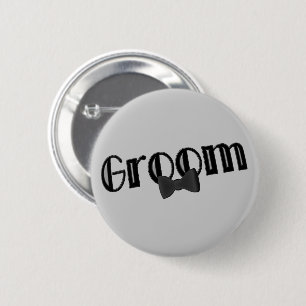 Groom Wedding Party  2 Inch Round Button
