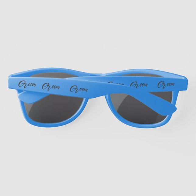 Groom Wedding Party Favoriser les Lunettes de sole (Dos)