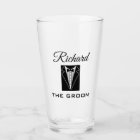 GROOM WEDDING PARTY TUMBLER GLASS