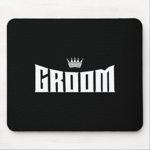 Groom Wedding Shower Bachelor Party Gift Clean Mouse Pad