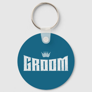 Groom wedding shower bachelor party gift keychain