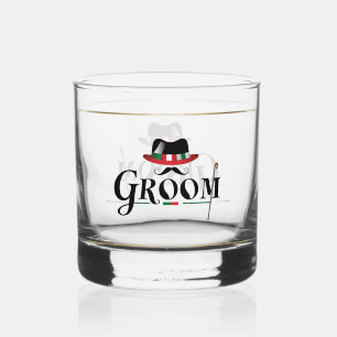 Groom Whiskey Glass