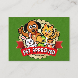 Groomer, Dog Walker, Veterinarian, etc. Business Card