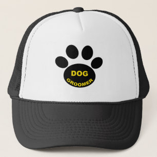 Groomer Paw Trucker Hat