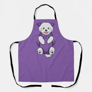 Grooming Apron Front Dog Carrier - Maltese
