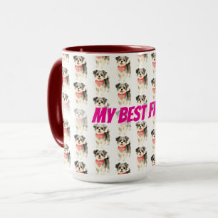 Grooming Dog Personalized Gold Elegant Collection Mug