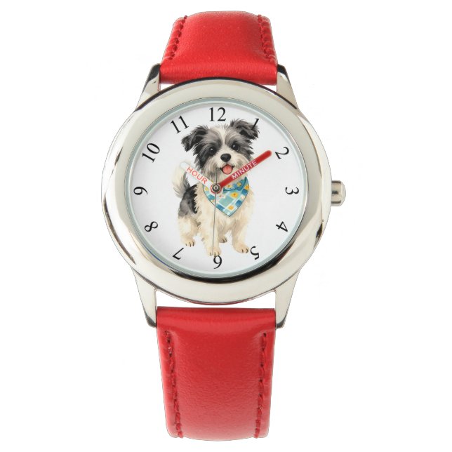 Grooming Dog Personalized Luxury Trendy Collection Watch (Front)