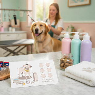 Grooming loyalty card