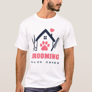 🐾 Grooming Salon Owner Pet Spa Team 🐾 T-Shirt