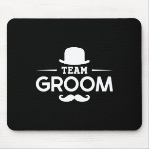 Grooms Bachelor Crew Party Squad Team Groom Mouse Pad