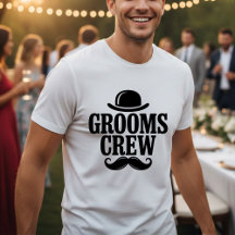 Grooms Crew Bachelor Party Bowler Hat