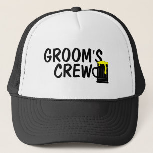 Grooms Crew (Beer) Trucker Hat