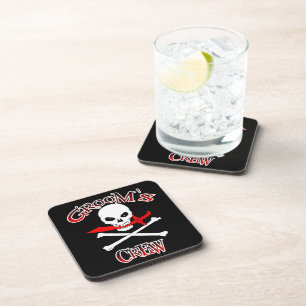 Groom's Crew Coaster