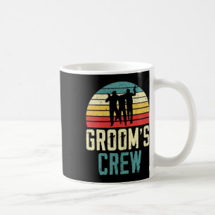 Grooms' Crew Groom Squad Stag Night Bachelor Party Coffee Mug