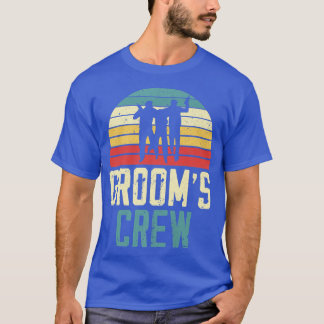 Grooms Crew Groom Squad Stag Night Bachelor Party  T-Shirt