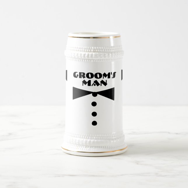 Groom's Man Stein (Center)