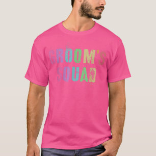GROOMS SQUAD Bridal Party Family Friends T-Shirt