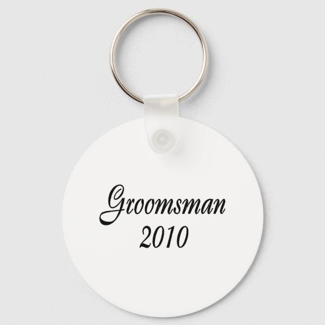 Groomsman 2010 keychain (Front)