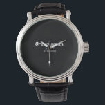 groomsman bachelorette party add name modern simpl watch<br><div class="desc">design</div>