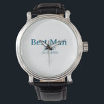 groomsman bachelorette party add name modern simpl watch<br><div class="desc">design</div>