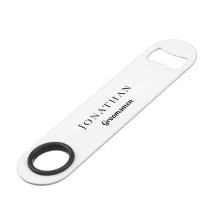 Groomsman Cadeau Personnalisé Mariage de Monogramm