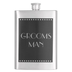 Groomsman Classic Flask