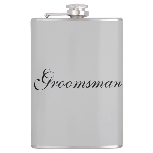 Groomsman Flask (Front)