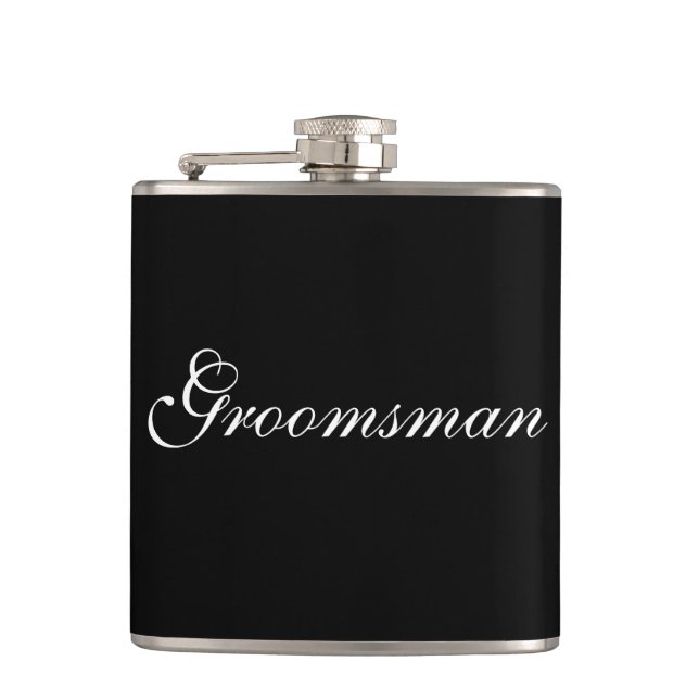 Groomsman Flask (Front)