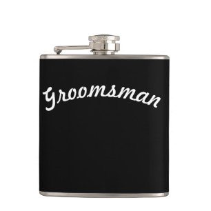 Groomsman Flask - Any Custom Colour