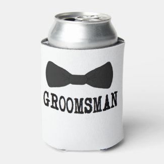 GROOMSMAN For Him Wedding Can Cooler