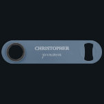 Groomsman Gift Personalized  Monogram Wedding Bar Key<br><div class="desc">Monogram personalized wedding gift bottle opener for groomsmen.
Customize it with your own details. For further customization,  please click the "Personalize” link and use Zazzle's advanced design tools to customize this template.</div>