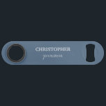Groomsman Gift Personalized Monogram Wedding Bar Key<br><div class="desc">Monogram personalized wedding gift bottle opener for groomsmen.
Customize it with your own details. For further customization, please click the "Personalize” link and use Zazzle's advanced design tools to customize this template.</div>