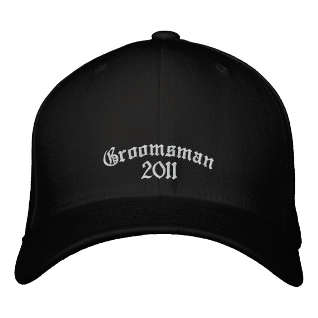 GroomsMan Hat (Front)