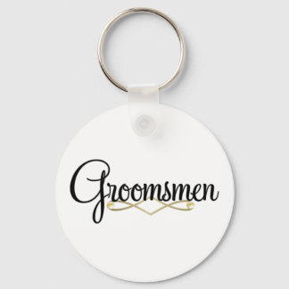 Groomsman Keychain