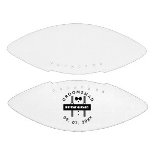 Groomsman Man Wedding Party Gift Football
