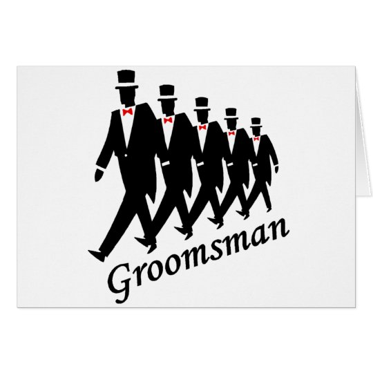 Groomsman (Men) Card