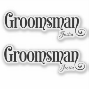 Groomsman Personalized