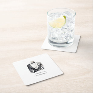 Groomsman Personalized Coaster Gift